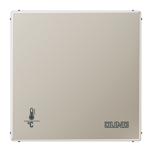JUNG KNX LS 990 Edelstahl Комнатный термостат с внешним датчиком температуры без управления